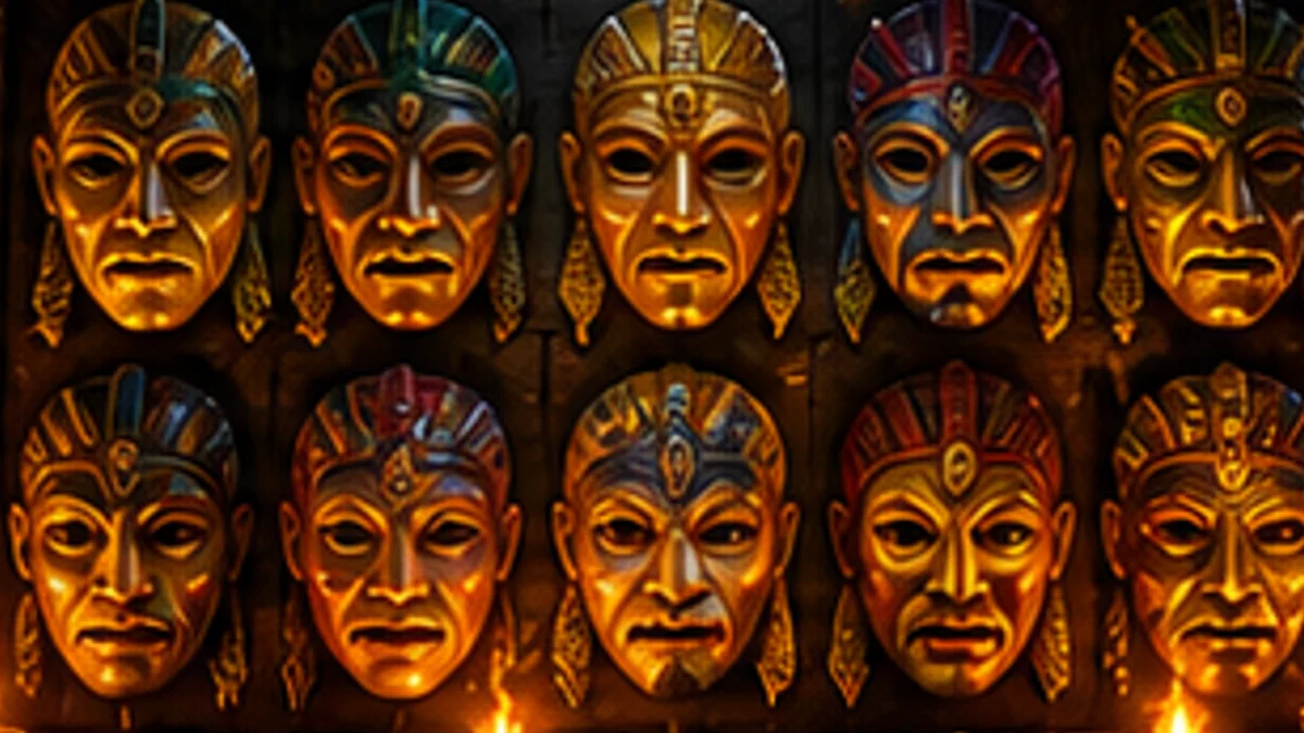 9 Masks of Fire game guide